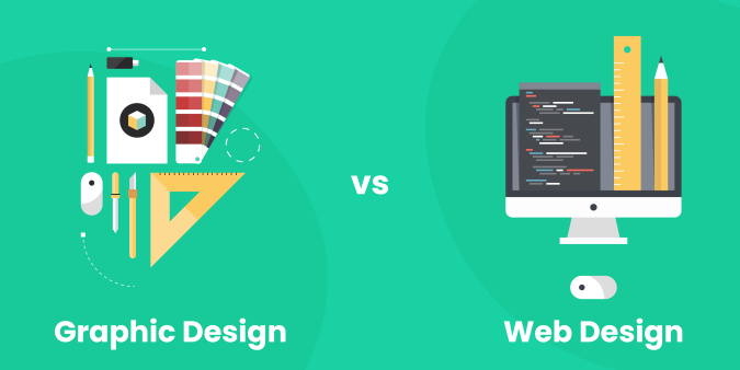 Image depicting graphic design tools and web design tools